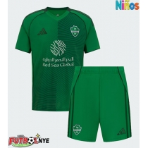 Camiseta Al-Ahli Primera Equipación para niños 2025-26 manga corta (+ pantalones cortos)